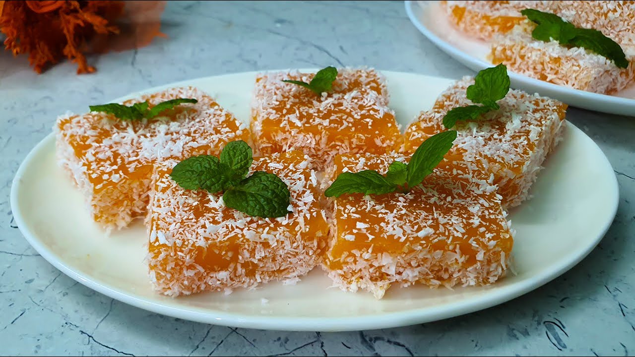 mango jelly with gelatin