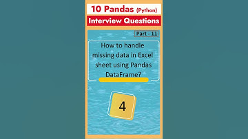 Part 11 - Pandas Interview Questions | Data Science Interview Questions