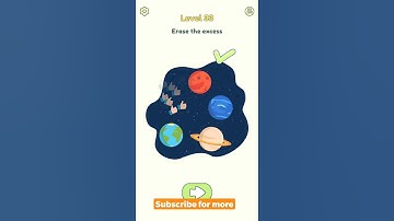 DOP 2 Answer | Gameplay Walkthrough | Level 33 Erase the excess  #shorts