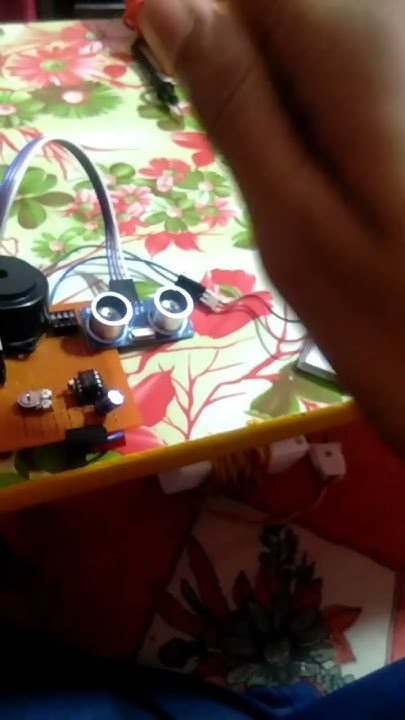 Run ultrasonic sensor without arduino. - YouTube