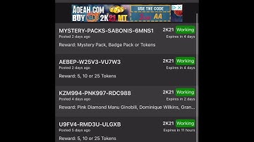 New nba 2k21 locker codes