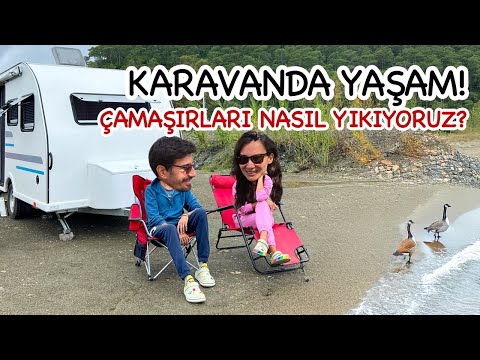 KARAVANDA YAŞAM! - Bu çamaşırlar nasıl yıkanıyor?