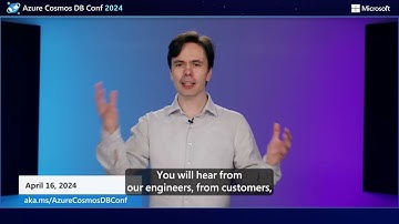 Azure Cosmos DB Conf 2024 - Kirill Gavrylyuk Welcome