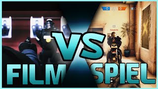 Film vs. Realität - Rainbow Six Siege Operator Videos (german gameplay)