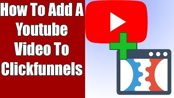 How To Embed Youtube Videos On Your Clickfunnels Page  👉 910-557-6413