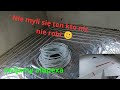 Nawet podłogówkę kładziemy sami. Kolejny etap budowy za nami :) ;)
