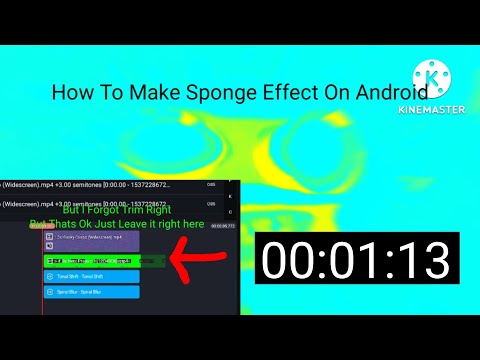 How To Make Sponge Effect On Android (Look At The Description)