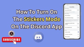 How to Enable Stickers Mode in Discord App | Tips & Tricks