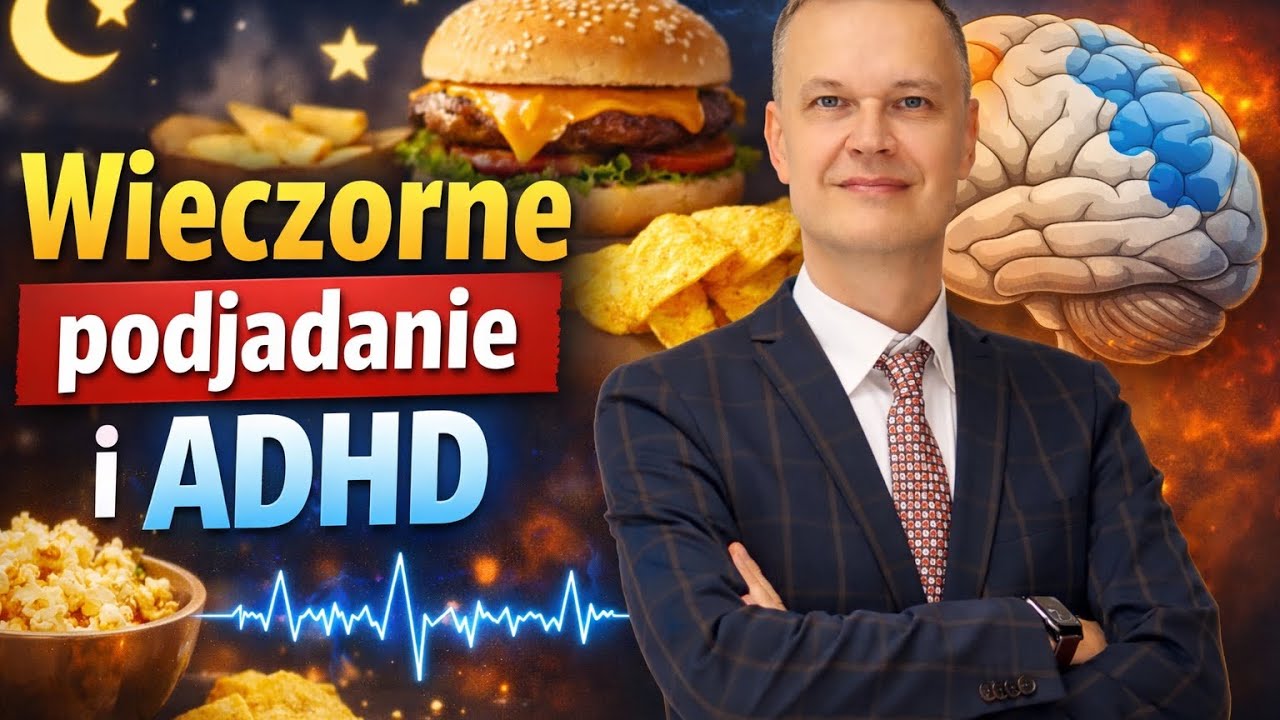 Wieczorne podjadanie w ADHD‼️ Związek z dopaminą i układem nagrody 🧠