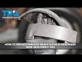 How to Replace Parking Brake Shoes 2008-2010 Ford F-250