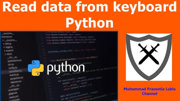 Read data from keyboard in Python