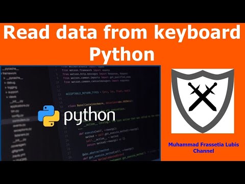 Read data from keyboard in Python