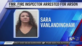 Ex-fire inspector charged with arson in Monroe County