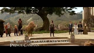 Prince Caspian, Door in the Air Who wish to make a new start