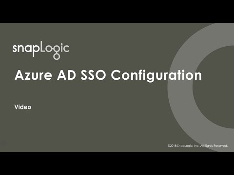 Azure Active Directory Single Sign-On Configuration Demo
