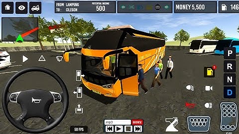 IDBS BUS SIMULATOR | LMPUNG TO CILEGON | ANDROID GAMEPLAY