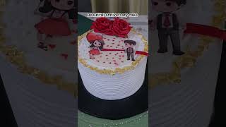 SIMPLE CAKE DECORATIONS IDEAS/NEW DESIGN#butterscothcake #cakedesign#cakedecorating#simplecakes