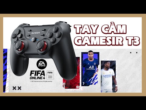 Trên Tay Trải Nghiệm Tay Cầm Gamesir T3 Chơi FiFa Online 4 Cực Ngon