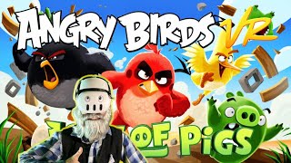 Review of the TOP BEST VR GAMES for - Oculus Quest 3 | VR Gameplay Angry Birds isle of pigs