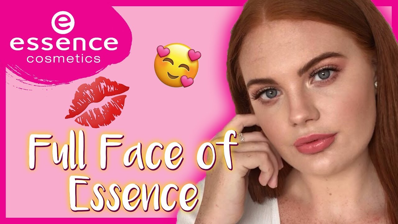 FULL FACE OF ESSENCE COSMETICS|  Valetine's Day (2019)💕