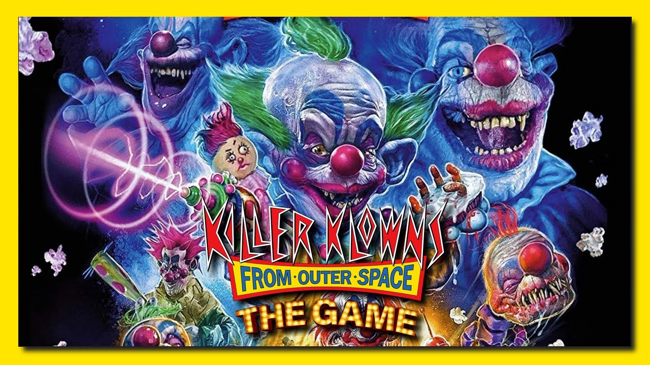 Killer from outer space. Killer Klowns from Outer Space the game. Killer Klowns from Outer Space. Klowns from Outer Space 1988 klowncar.