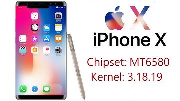 [MT6580] iPhone X UI ROM for MT6580 Kernel 3.18.19 MM 6.0.1