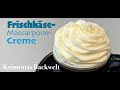 Frischkse  mascarpone  creme fr torten   cream cheese frosting in 3 min  recipe  rezept