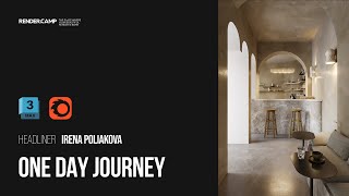 ONE DAY JOURNEY | Episode 2. COFFEE HOUSE | 3Ds Max + Corona Render Tutorial for Beginners