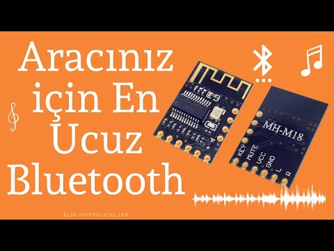 Aracınız için En Ucuz Bluetooth Modülü (MH-M18)