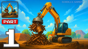 Idle Junkyard: City Builder - Gameplay Walkthrough Part 1 - Junk Shop Fix and Flip (iOS, Android)