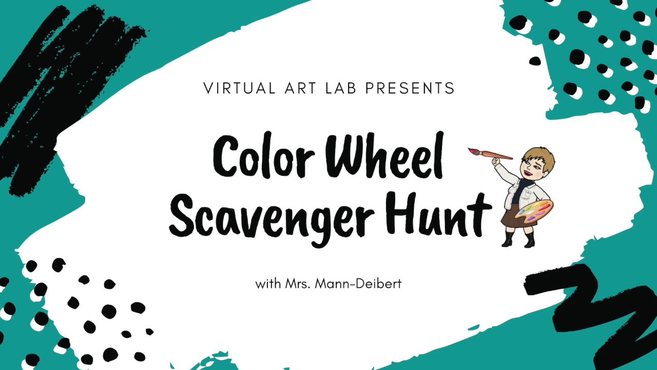 Color Wheel Scavenger Hunt - YouTube