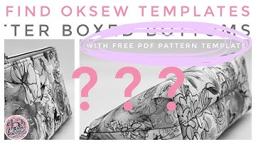 How to Get Your Free OKSew Pattern Templates (Logi, Pythagorean Pouch, Betty, Bee Mini)