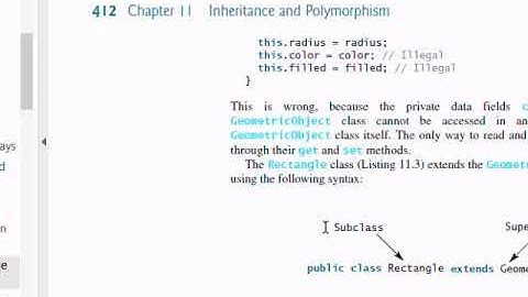 Ch11 Inheritance and Polymorphism 1