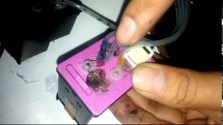 COMO INSTALAR SISTEMA CONTINUO A IMPRESORA HP 1515 - YouTube
