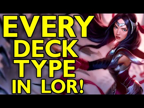 DECK TYPES GUIDE FOR BEGINNERS | Legends of Runeterra 2021