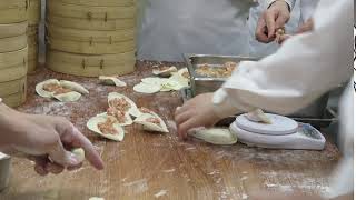 Fra Køkkenet I Michelin-Restauranten Din Tai Fung I Taipei 101 Bygningen På Taiwan