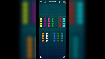 Ball Sort Puzzle Level 112 Solved