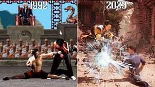 Johnny Cage 'Nut Punch' Evolution - Mortal Kombat 1-12 (1992-2023) 4K