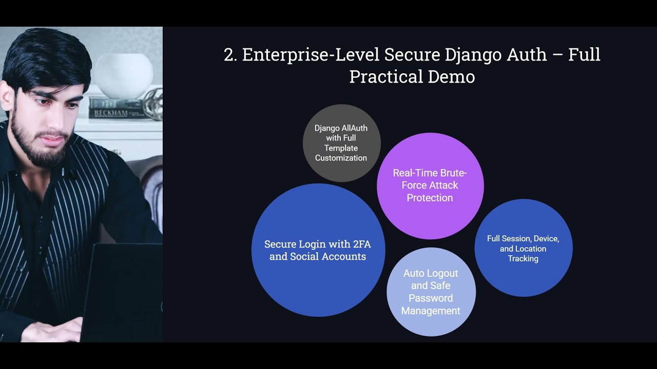 Enterprise-Level Secure Django Authentication System —Practical Demo (django-allauth, 2FA & More)