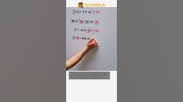 Solving -3x+8=7x-12 | Step-by-Step Guide #Math #LinearEquations(oneVariable)