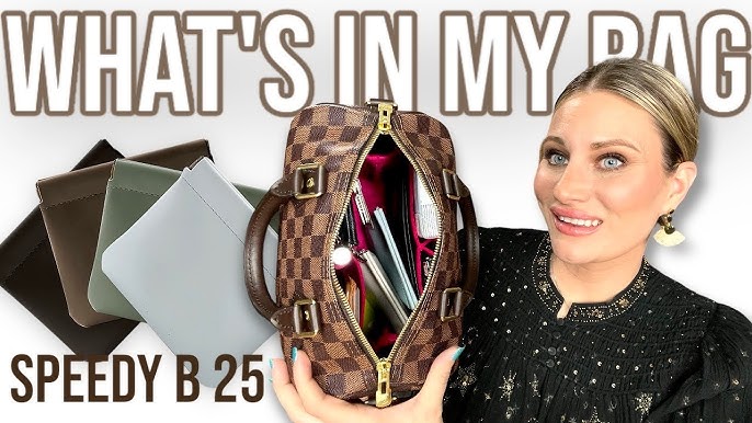 LOUIS VUITTON SPEEDY 25 BANDOULIERE-- WORTH IT?!/DESIGNER BAG REVIEW/LUX  EVERY DAY BAG/ MERLOVESLUX 