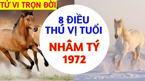 8 ĐIỀU THÚ VỊ VỀ TUỔI NHÂM TÝ 1972 I SỰ NGHIỆP TÍNH CÁCH VẬN MỆNH NGƯỜI TUỔI TÝ - TỬ VI 12 CON GIÁP