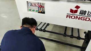 KC970 Rigid box V grooving machine for Cardboard, MDF V groove cutting