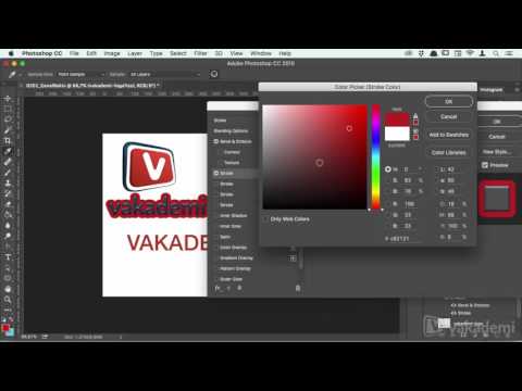 Adobe Photoshop CC 2015’te Katman Efekti Eklemek - Tasarım