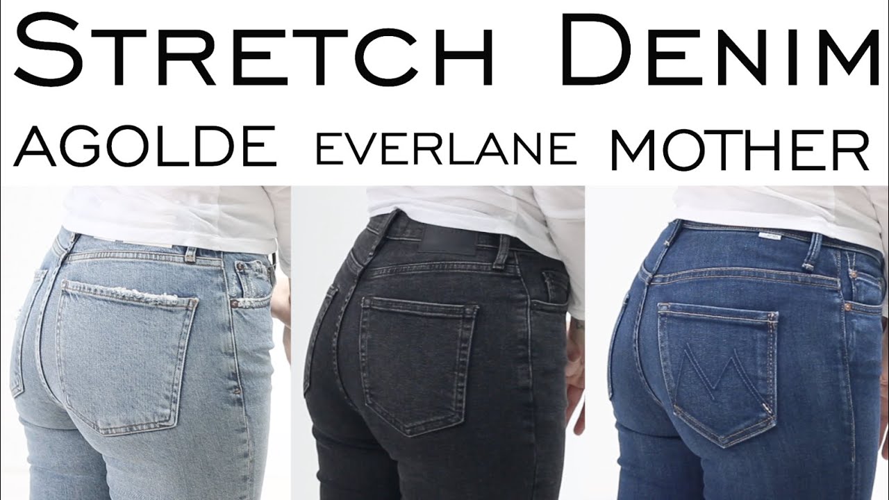 Comparing 3 Pairs of Stretch Denim 