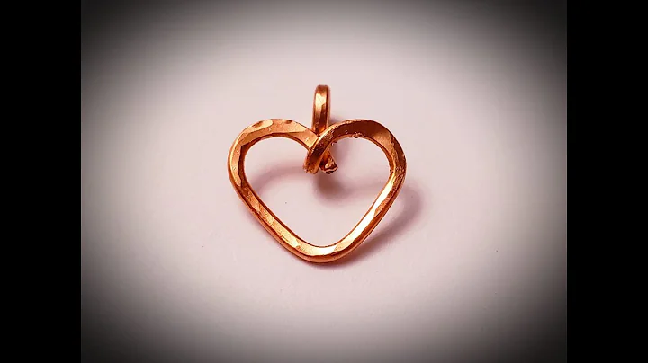 Hammered Heart Charm - Cheryl St. Pierre