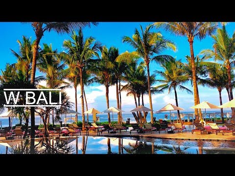 HOTEL W BALI SEMINYAK RESORT AND SPA - HOTEL TOUR AND REVIEW