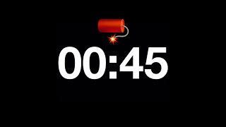 45 Saniye Zamanlayici - 45 Second Countdown Timer