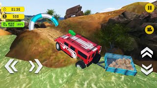 Offroad Jeep Hill Climbing Driving 4x4 #2 | Drive In Landsliding Android Gameplay screenshot 5