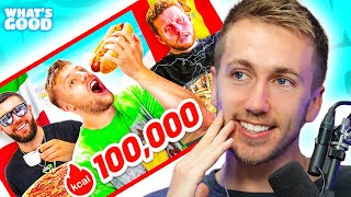 What REALLY HAPPENED In The SIDEMEN EUROPE 100,000 CALORIE CHALLENGE??